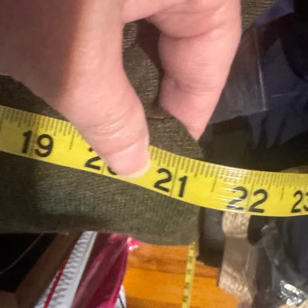 J.Crew Re-Imagined Open Front Cardigan Sweater Small Olive Green 100% Cotton - Image 7