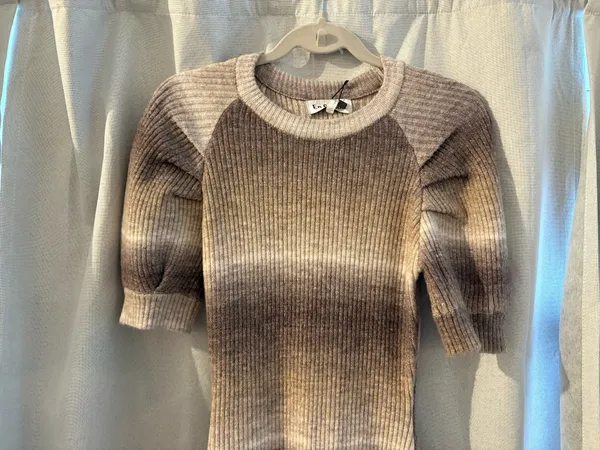 Sweater Maxi Dress Brown Size M - Image 3