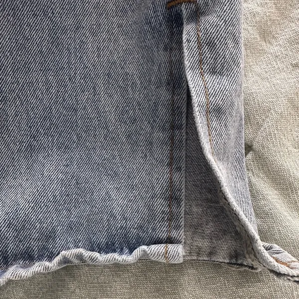 Revolve Lioness Straight Leg Split Hem Jeans Size S - Image 9