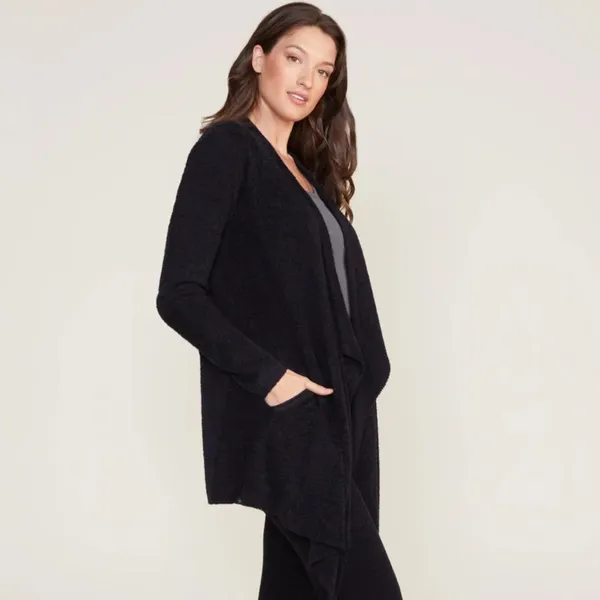 Barefoot Dreams CozyChic Calypso Cardigan Women's Size L/XL Bamboo Wrap Comfy‎ - Image 3