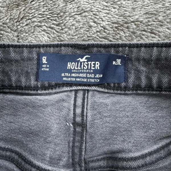 Hollister Ultra High Rise Dad Jean Women's 6L - Image 5