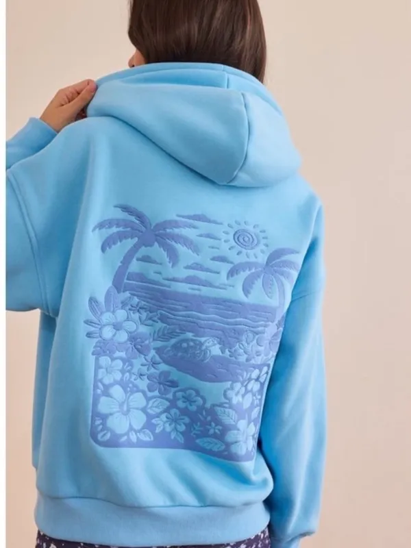 Altar’d State Meet Me At The Beach Hoodie Sweatshirt - Image 2