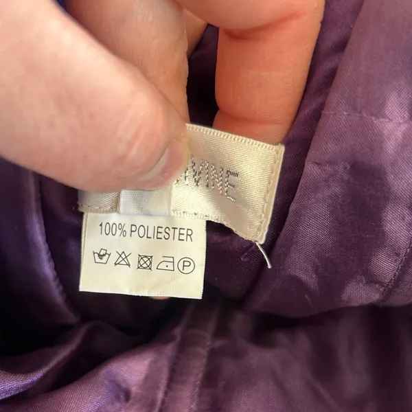 Cinderella Divine Purple‎ Strapless Sequin Beaded Corset Back Long Gown Dress 4 - Image 16
