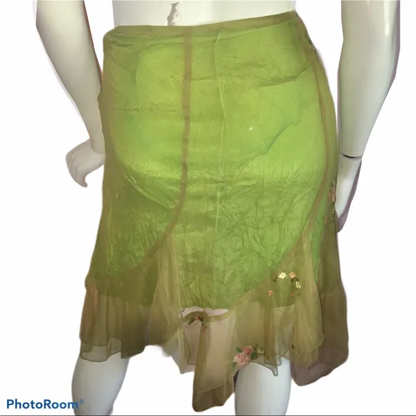 Daniel K embroidered lace overlay skirt - Image 3