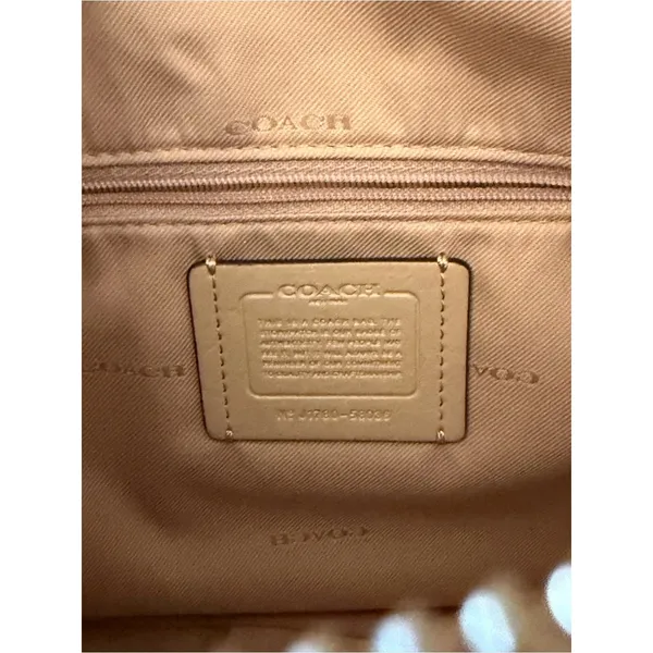 Coach Chelsea Hobo 32 Beechwood Pebbled Leather Shoulder Crossbody Bag - Image 11