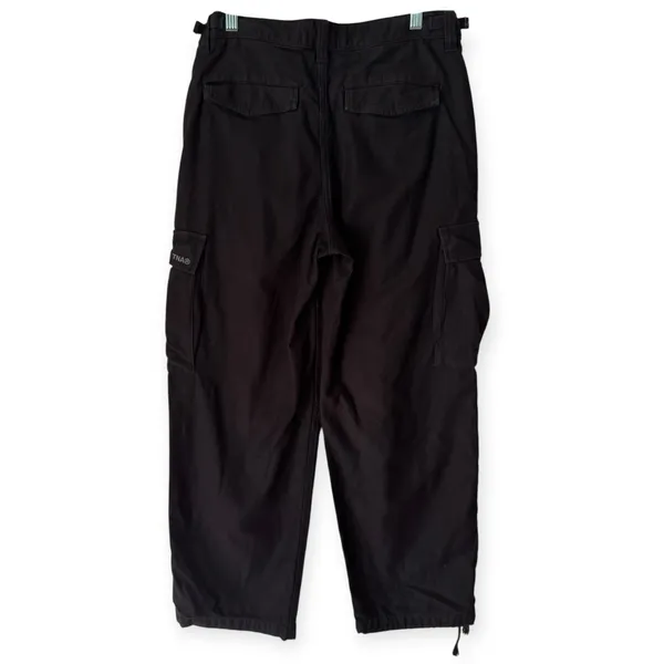 Tna Aritzia Strobel Cargo Pants Black Wide Leg Cinch Women’s Size 6 - Image 5