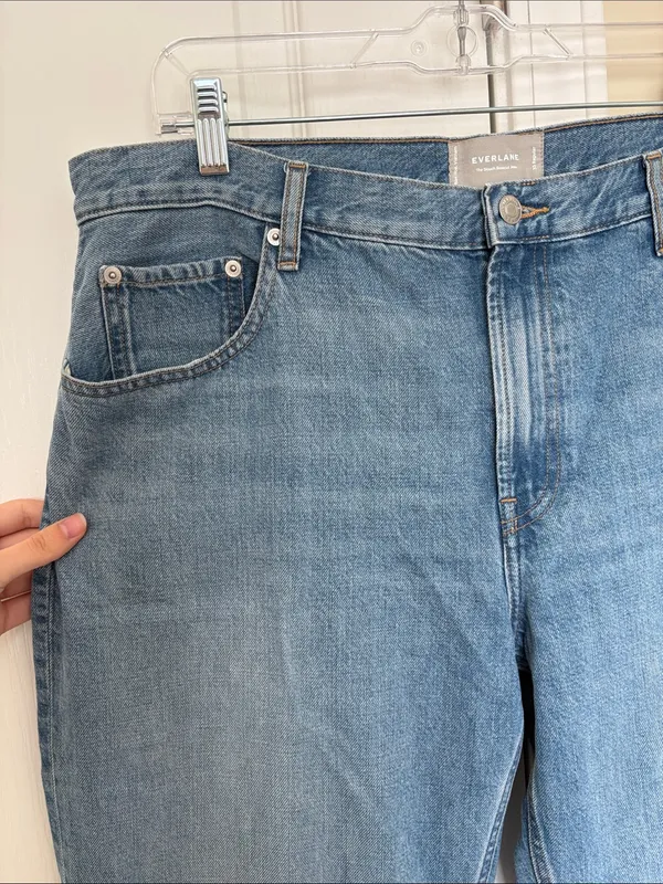 Everlane the slouch bootcut Jean size 33 - Image 5