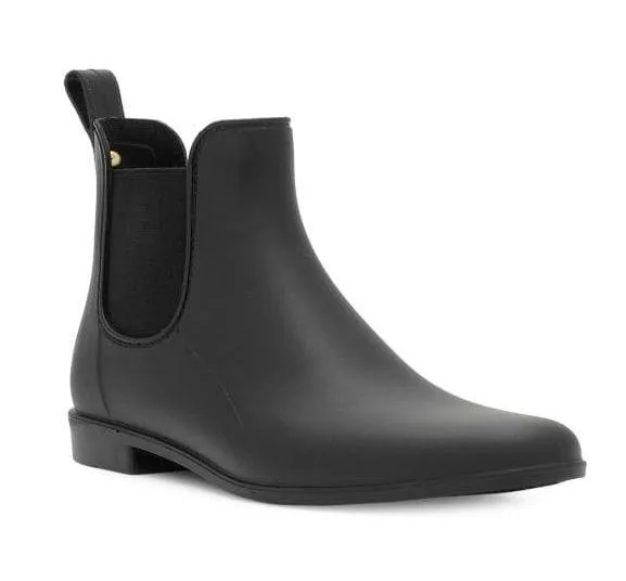 Sam Edelman Tinsley Rubber Chelsea Boots in Black Matte Size 6 - Image 2