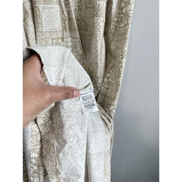 LOFT Tile Utility Midi Pocket Dress Khaki Tan Size 4‎ NEW - Image 8
