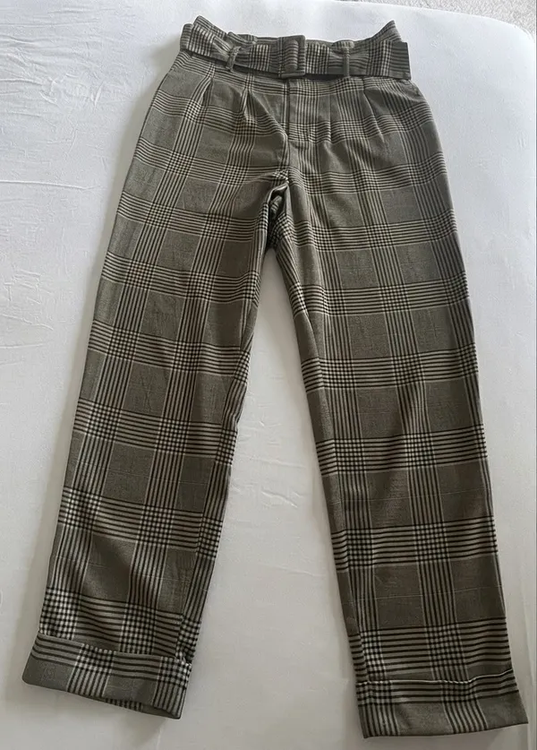NWOT Wild Fable Plaid Tailored Trousers Sz 10 - Image 2