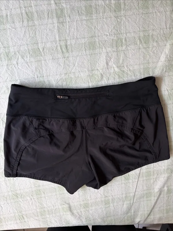 Lululemon Women’s Black Athletic Shorts - Comfortable Performance Short - Image 3