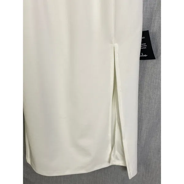 NWT‎ Lulus White Backless Slit Party Dress LWD Formal S - Image 6