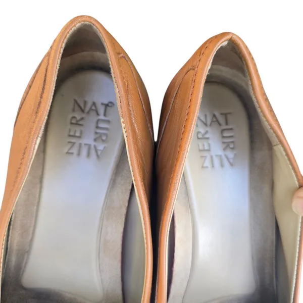Naturalizer Veronica Loafers Leopard Print Leather Slip On Comfort Shoes‎ 9.5M - Image 8