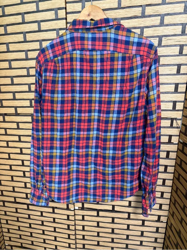 The normal brand plaid flannel size medium - Image 2