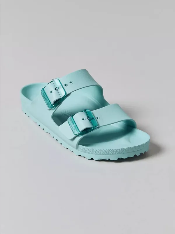 Birkenstock Women's Arizona Stealth Buckle EVA Sandals in Surf Green 39 - Image 2
