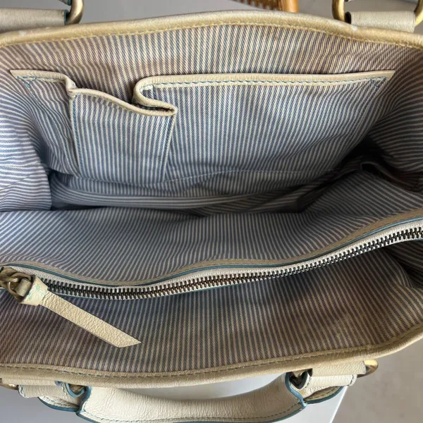 Celine Macadam Boogie Sky Handbag - Image 8