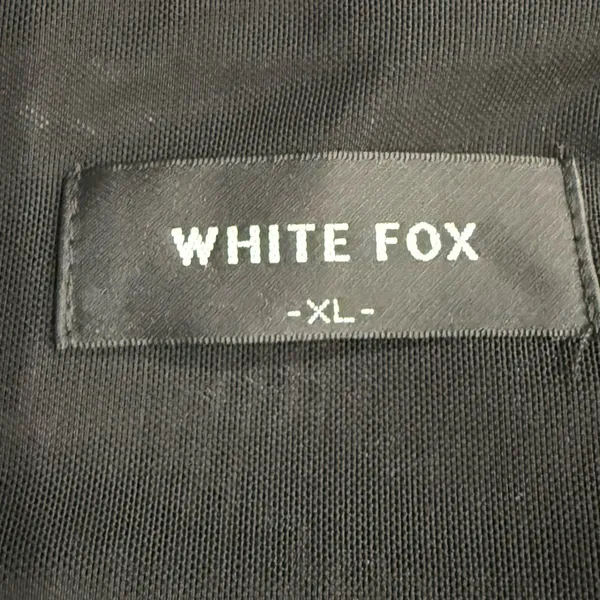 White‎ Fox Get Closer Black / White Graphic Print Mesh Mini Tube Dress Size XL - Image 6