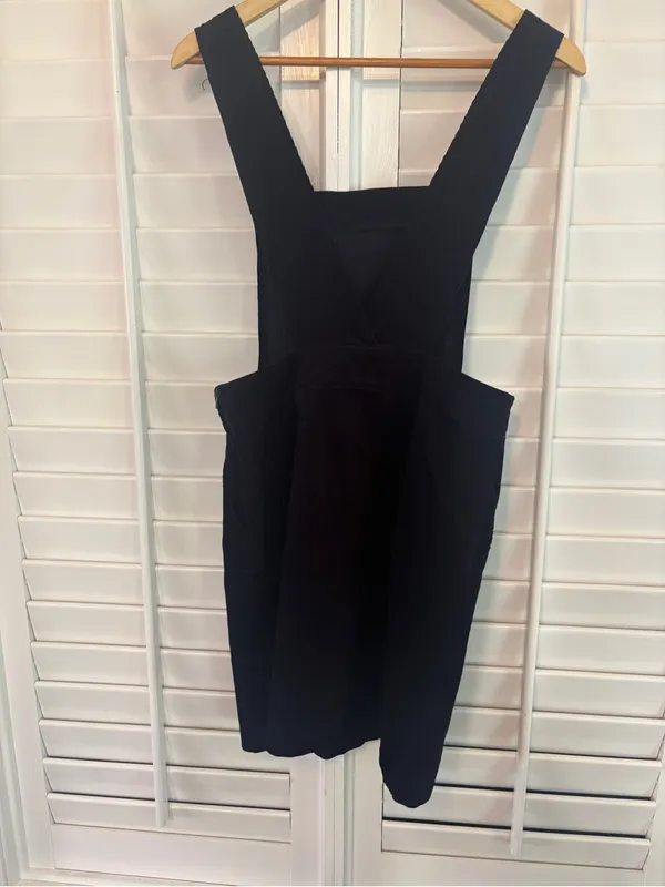Love & Piece‎ Navy Corded Jumper Dress Size Medium - Image 2