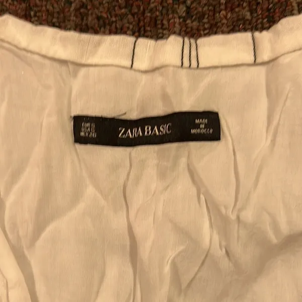 Zara white stripe dress smal‎ - Image 6