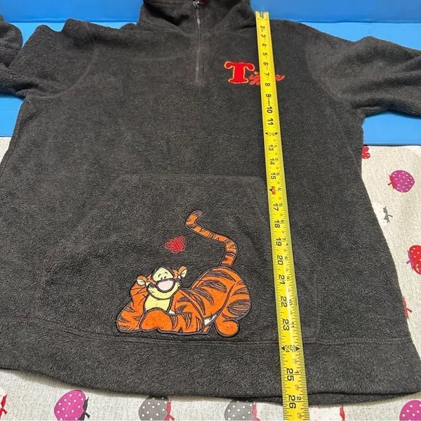 Disney Hoodie fleece Tigger size M - Image 4