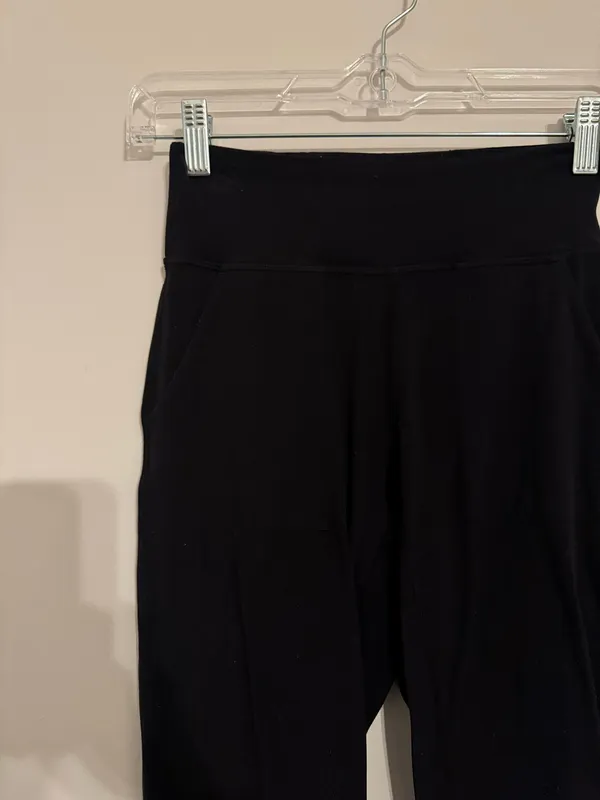 lululemon Align Women’s Black High-Rise Pull On Tapered Jogger Pants Size 2 - Image 5