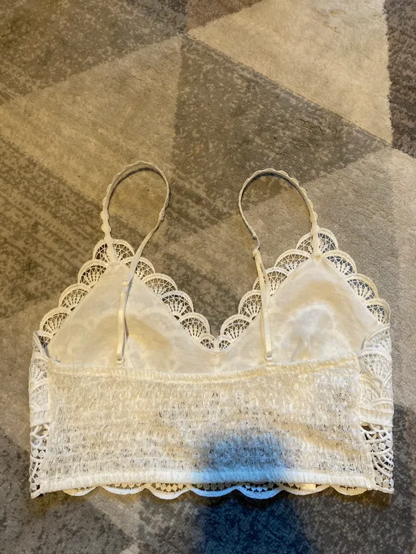 Lulus White Lace Bralette - Image 2