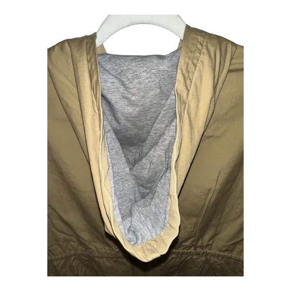Offline by‎ Aerie Tan Hooded Cargo Vest, XS - Image 7