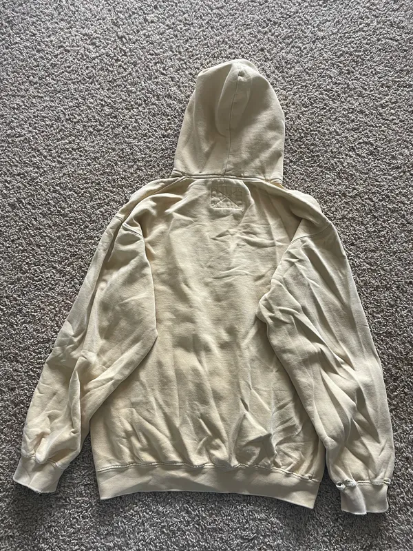 Vintage yellow beach hoodie - Image 5