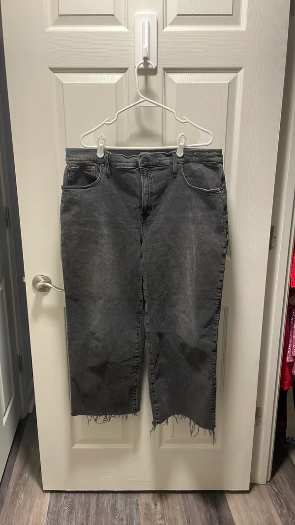 Madewell Perfect Vintage Wide-Leg Crop Jeans - Image 2