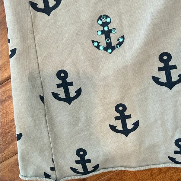 PRIMP Y2K Vintage Sailor Stud Embossed Lounge Pants Size Small - Image 4