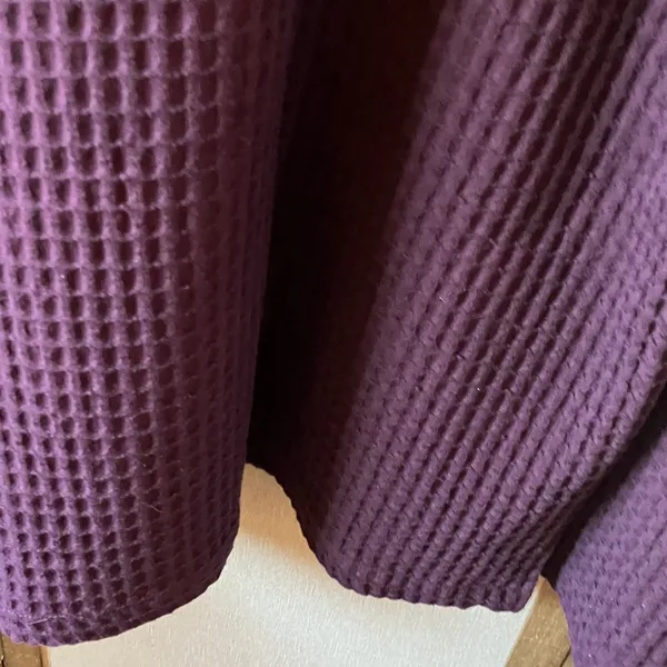 FINAL MARKDOWN Sag Harbor Sport Textured Plum unlined jacket large - Image 16