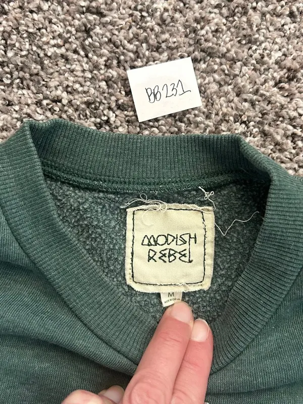 Modish Rebel Women Medium Green Nashville Cowboy Western Sleeveless Top - Image 7
