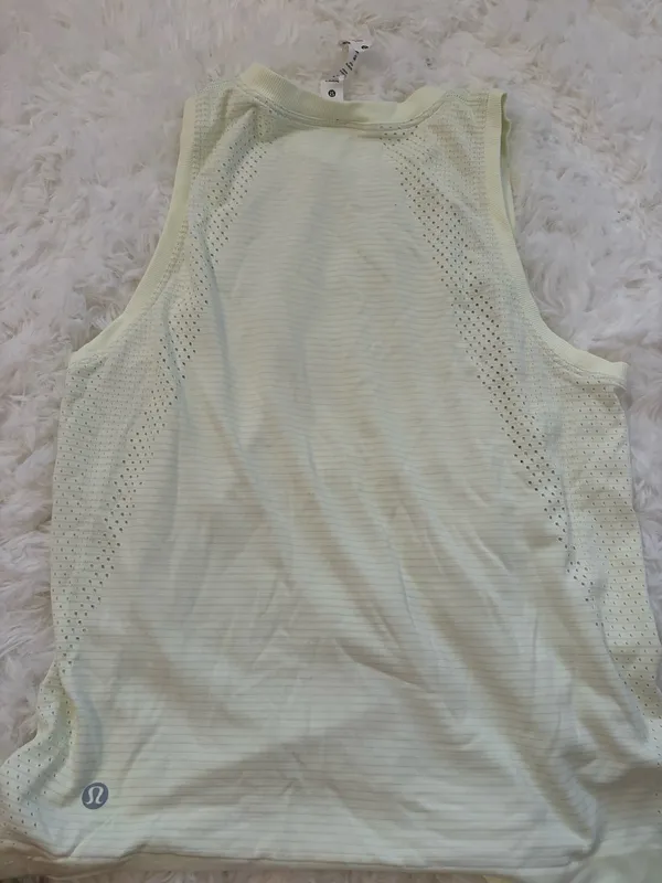Light Green Lululemon Tank - Image 4