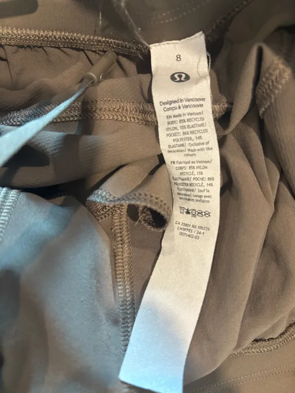 Lululemon license to train high rise‎ pant in nomad size 8 - Image 5