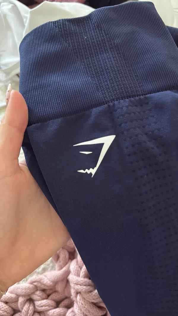 Gymshark leggings blue small - Image 4