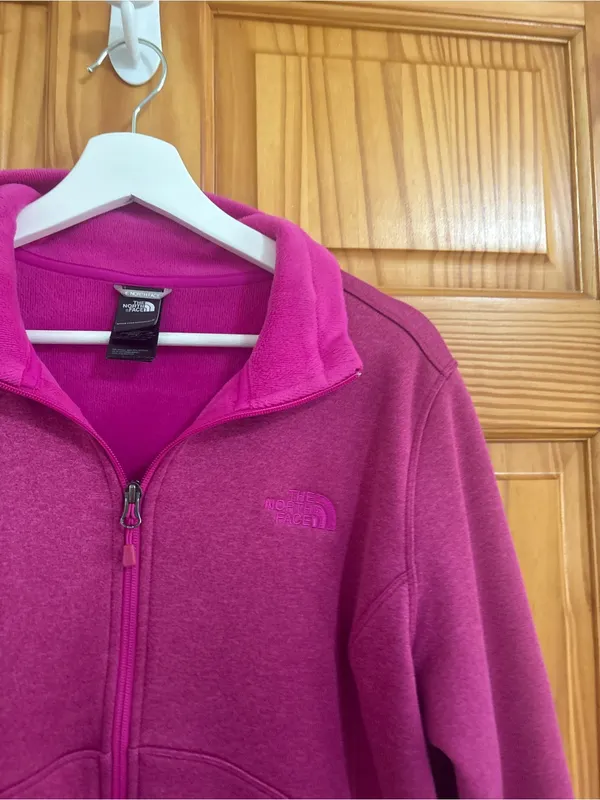 The North Face Size XL Pink Fleece Full Zip Jacket - Image 4