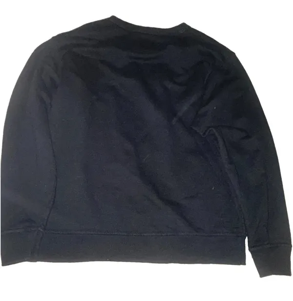 Champion Black Fleece Pullover Sweatshirt Logo Crewneck Men L Regular - Image 4