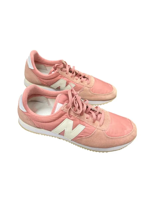 New Balance 220 wms pink white classic retro running sneakers sz 9.5 SKU 10-434 - Image 3
