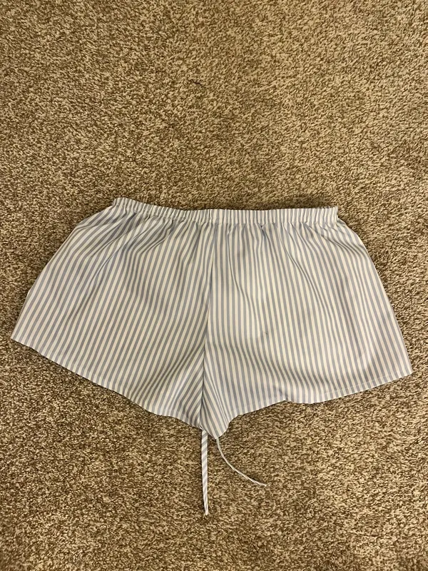 blue striped boxer shorts - Image 2