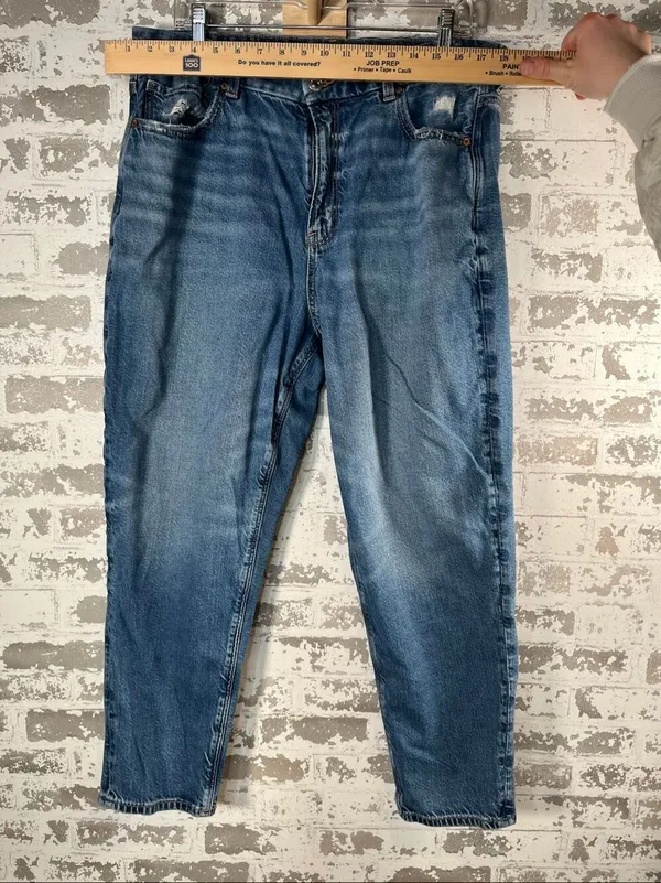 American Eagle | women mom curvy jeans plus size denim - Image 8