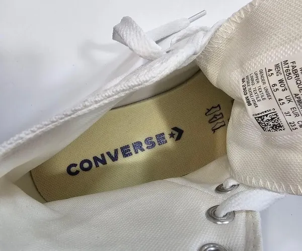 Converse Chuck Taylor All Star Hi Sneaker in Optical White - Image 6