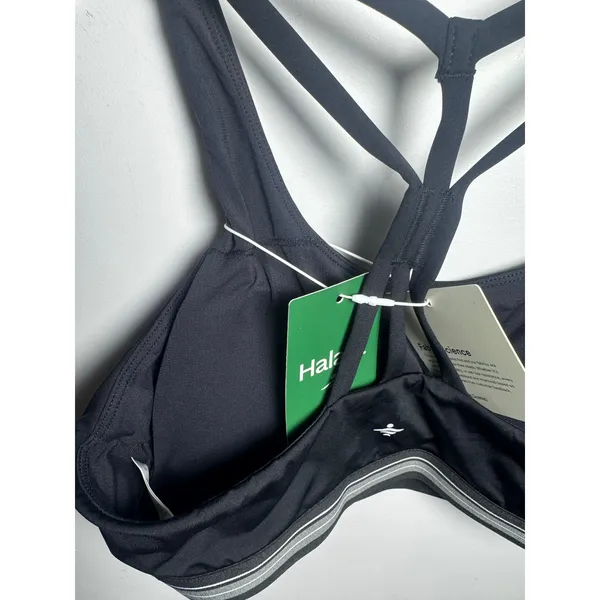 Halara Black Crisscross Sports Bra Women’s Athletic Workout Crop Top Small NWT - Image 7