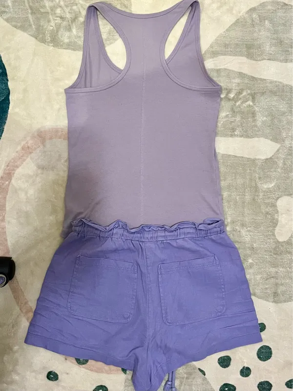 Universal Threads Size S Lavender Pajama Set - Image 2