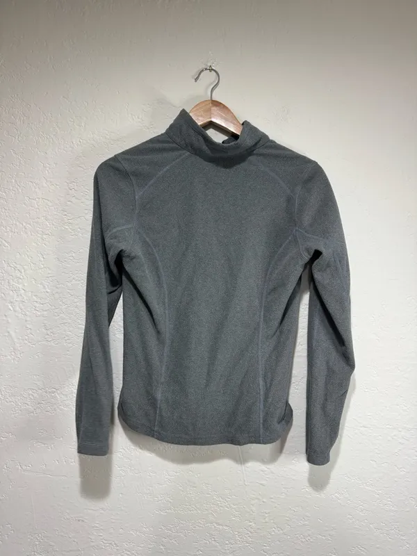 The North Face Grey Quarter-Zip Fleece Pullover - Women’s Small - Image 2