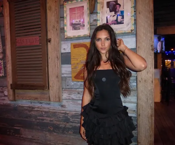 Oh Polly Corset Mini Dress Black - Image 3