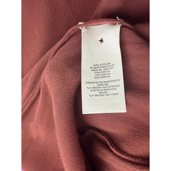 Aritzia Wilfred Maxime Dress Color Brown Size Medium - Image 11