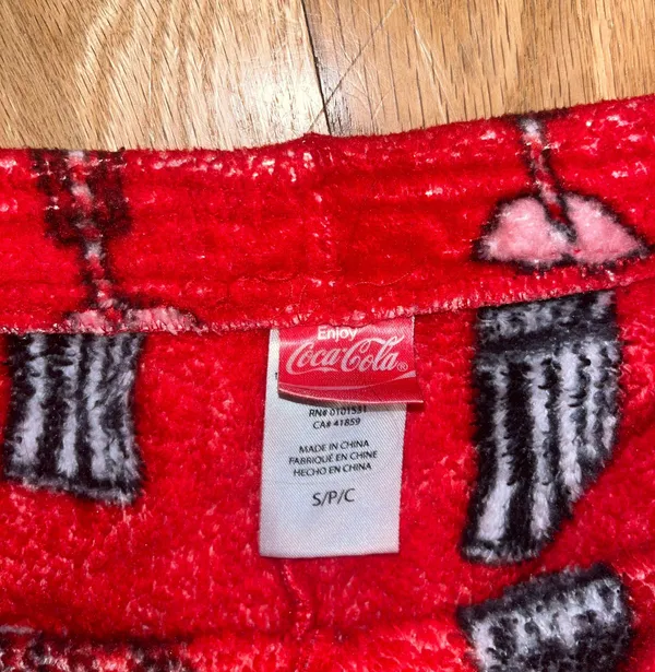 Coca-Cola Fuzzy Pajama Shorts + 🆓🎁 - Image 2