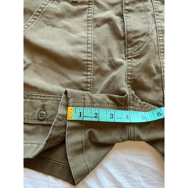 REI Hiking Shorts W4 Khaki Green - Image 8