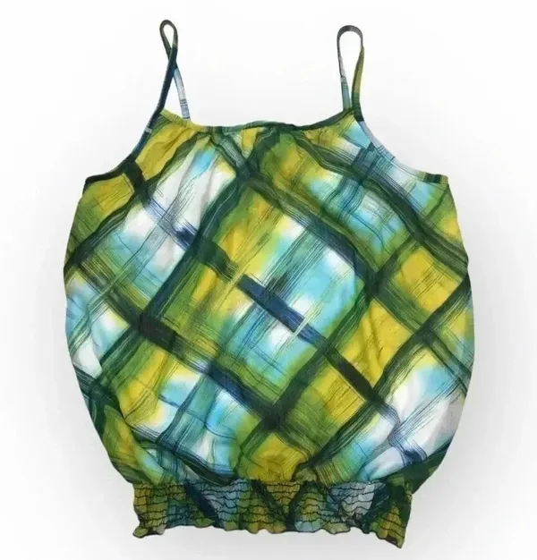 THX Spaghetti Strap Blouse XL Yellow - Image 2