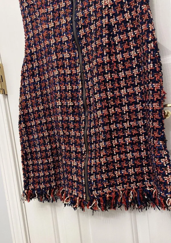 VICI Tweed Mini Dress - Image 6